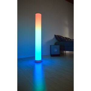 DIY LED Digitale Lichtsäule Stehlampe Standleuchte Stehleuchte ca. 103cm hoch dimmbar - Glatt