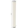 DIY LED Digitale Lichtsäule Stehlampe Standleuchte Stehleuchte ca. 103cm hoch dimmbar - Glatt