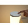 Northpoint LED Digital Lichtsäule Fernbedienung Soundsensor warmweißes und RGB-Licht verschiedener Lichtmodi dimmbar 103cm hoch Funkeleffekt