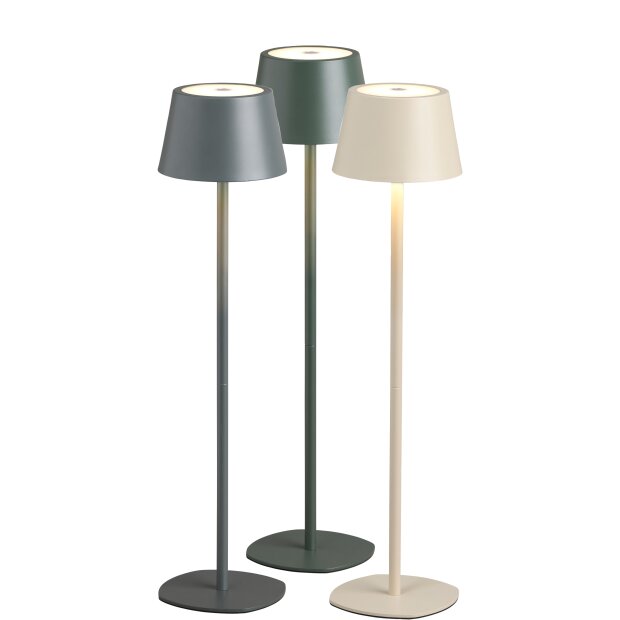 B-Ware 3in1 LED Tischlampe Flaschenleuchte max. 45cm hoch mit 3000mAh Akku 200lm warmweißes Licht