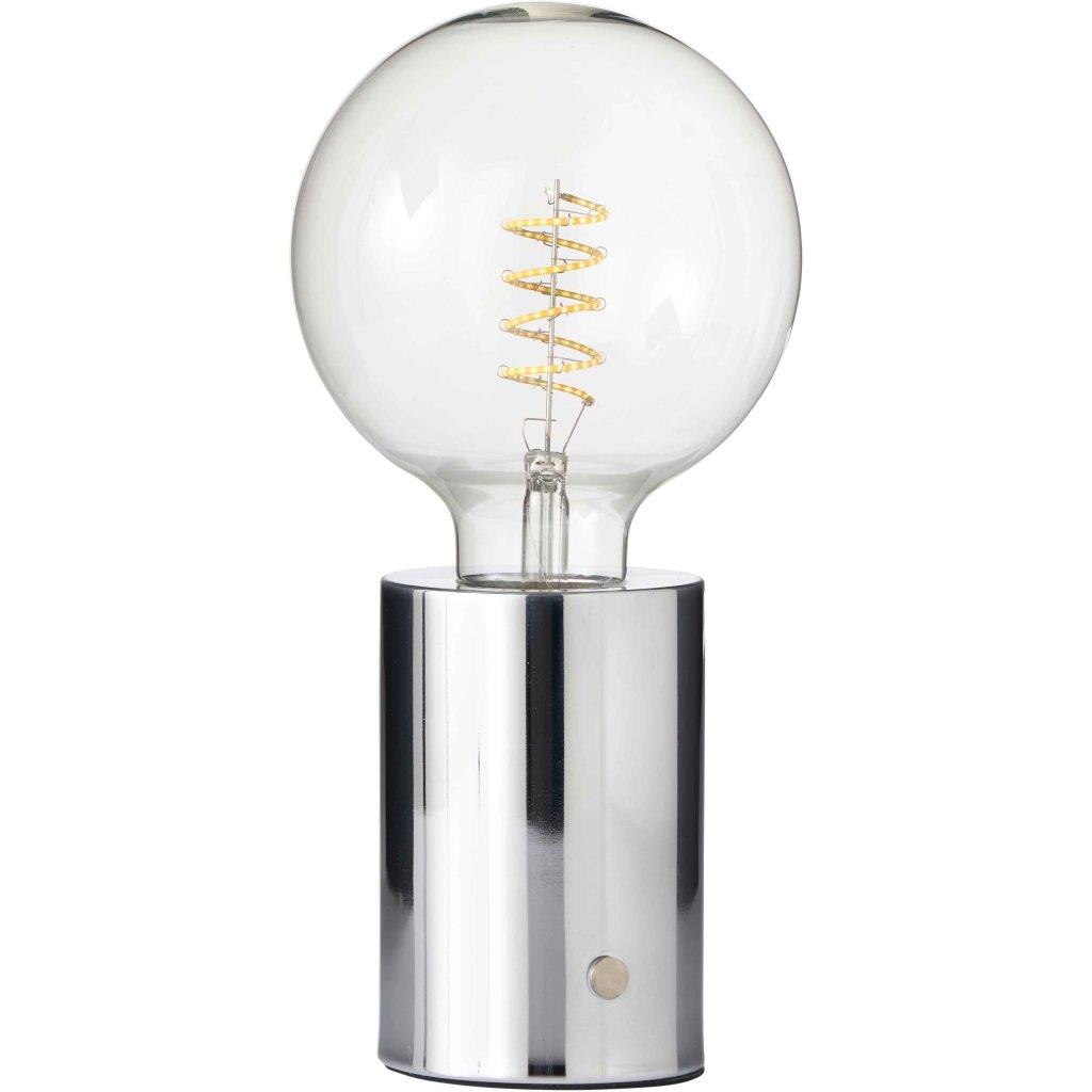 Glüh Style B-Ware Tischlampe Northpoint Edison LED Akku mit Glühbirne