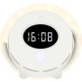LED Lampe Digitaluhr Bewegungsmelder Nachtlicht Touch Steuerung Aufhängung 500mAh Akku