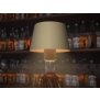 LED Akku Tischlampe Flaschenlampe Tischleuchte mit Touchsensor 3000mAh Akku 200lm warmweißes - beige