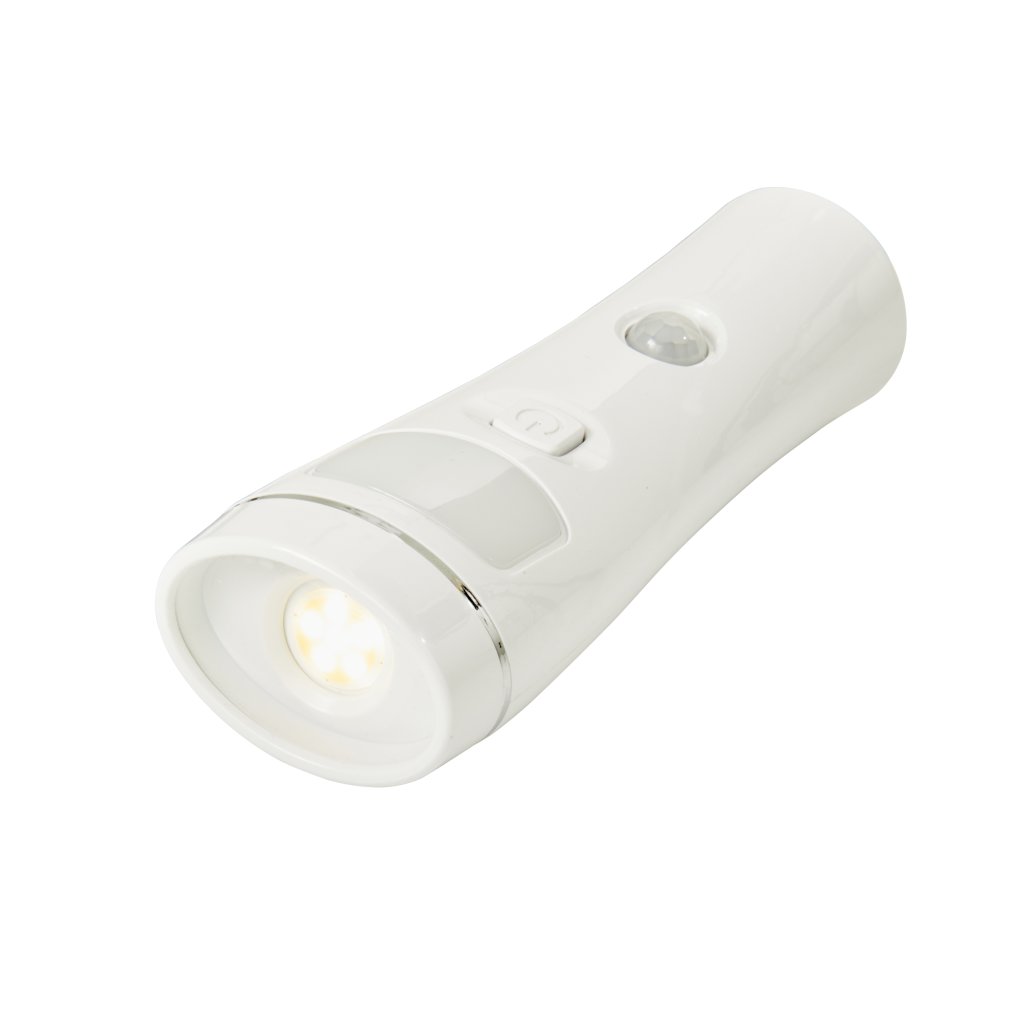 2er-Set LED Steckdosen Nachtlicht Taschenlampe Weiß Wandleuchte Beweg