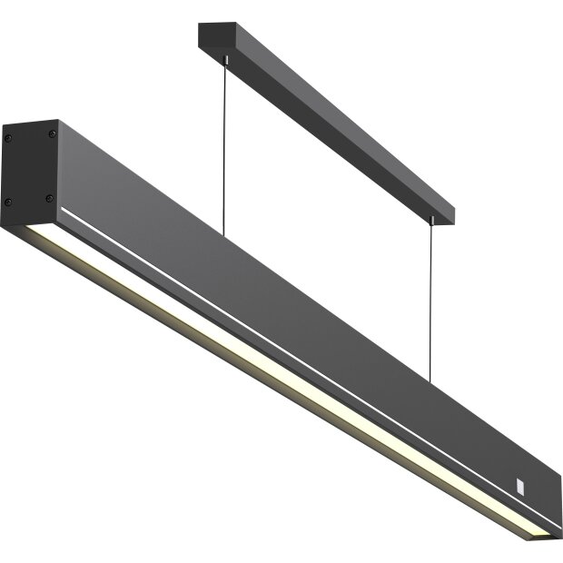 LED Pendelleuchte mit Gestensteuerung Hängelampe 18W 120cm breit 4-stufig dimmbar