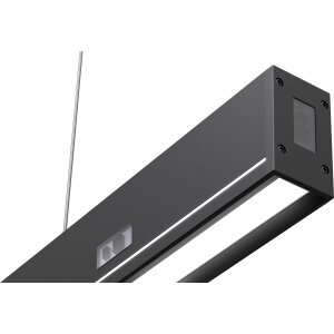 LED Pendelleuchte mit Gestensteuerung Hängelampe 18W 120cm breit 4-stufig dimmbar