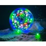 LED Effektlichterkette mit Musiksensor 100 LEDs für Innen und Außen 10m Länge 5m - Grün