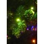 LED Effektlichterkette mit Musiksensor 100 LEDs für Innen und Außen 10m Länge 5m - Transparent