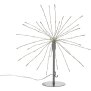 LED Eiskristallleuchte 90 LEDs Ø50cm für Innen und Außen mit - Batteriebetrieben silber warmweiß