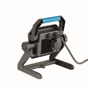 B-Ware LED Arbeitsstrahler 55 Watt dimmbar robustes Gehäuse stabiles Standgestell integrierter