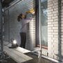 B-Ware LED Arbeitsstrahler 55 Watt dimmbar robustes Gehäuse stabiles Standgestell integrierter