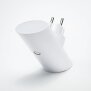 Spotlight Wallcharger mit 4 USB-Ports dimmbares Spotlight schneller & sicherer Ladeadapter