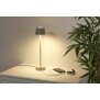 B-Ware LED Akku Tischlampe mit Ladestation max. 45cm hoch mit 3000mAh Akku 200lm warmweißes - beige