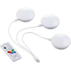 3er LED Spots Wiederaufladbar Beleuchtungs Set Unterbau Küchenlampe - 3er Wiederaufladbar
