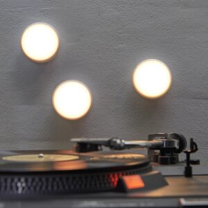 3er LED Spots Wiederaufladbar Beleuchtungs Set Unterbau Küchenlampe - 3er Wiederaufladbar