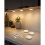 Northpoint 3er Set LED Spots RGB & Warmweiß wiederaufladbar Dimmbar Timer Touch Fernbedienung