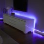 B-Ware Northpoint LED Streifen Band 5m 180 LEDs 20W RGB-Warmweißes Licht kürzbar mit Infrarot Fernbedienung 800 lm IP20