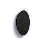 B-Ware LED Design Wandleuchte Backlight Schwarz Ø35cm Deckenlampe indirektes Licht - Schwarz L