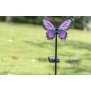 LED Solar Gartenstäbe Außenbereich automatische Beleuchtung umweltfreundlich - Schmetterling