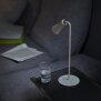 3in1 LED Akku Tischlampe 4-stufig dimmbar klatweißes Licht 6500K 150lm einfache Bedienung Touchtaste