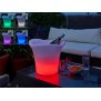 B-Ware Northpoint LED Weinkühler mit integriertem Akku und Farbwechsel