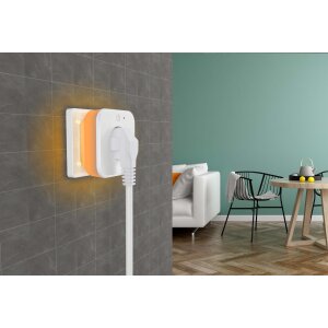 B-Ware Northpoint LED Nachtlicht mit Dimmfunktion 1600 K und Steckdose