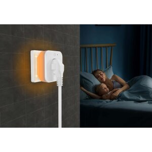 B-Ware Northpoint LED Nachtlicht mit Dimmfunktion 1600 K und Steckdose