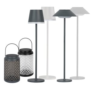 2in1 LED Solar Gartenleuchte Tischleuchte nachhaltige...