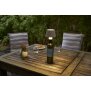 2er-Set LED Akku Tischlampe Flaschenlampe Tischleuchte mit Touchsensor 3000mAh Akku - 2er-Set beige
