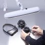 Northpoint LED Profi Arbeitsleuchte Arbeitslampe Farbtemperatur einstellbar Werkstattlampe Kosmetik Tischhalterung Dimmbar