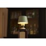 3in1 LED Tischlampe Flaschenleuchte in mintgrün max. 45cm hoch mit 3000mAh Akku 200lm warmweißes