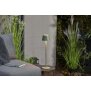 3in1 LED Tischlampe Flaschenleuchte in mintgrün max. 45cm hoch mit 3000mAh Akku 200lm warmweißes