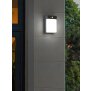 Aluminium Solar Wandleuchte Outdoor mit Bewegungsmelder IP54 dimmbar vertikal