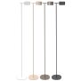 3-in-1 LED Akku Stehlampe  Dimmbar Flexibel als Steh- Tisch- & Wandleuchte Warmweißes Licht (3000K)