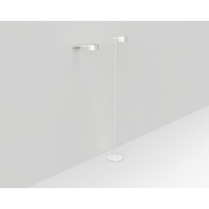 3-in-1 LED Akku Stehlampe  Dimmbar Flexibel als Steh- Tisch- & Wandleuchte Warmweißes Licht (3000K)