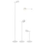 3-in-1 LED Akku Stehlampe  Dimmbar Flexibel als Steh- Tisch- & Wandleuchte Warmweißes Licht (3000K)