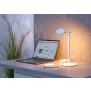 3-in-1 LED Akku Stehlampe  Dimmbar Flexibel als Steh- Tisch- & Wandleuchte Warmweißes Licht (3000K)