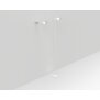 3-in-1 LED Akku Stehlampe  Dimmbar Flexibel als Steh- Tisch- & Wandleuchte Warmweißes Licht (3000K)