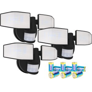 LED Batterie Strahler mit Bewegungsmelder und...