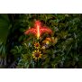 LED Solar Sonnenblume 2er-Set Gartenstecker mit Fiber Beleuchtung Glasfaser - 2er-Set RGB