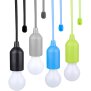 RGB LED Ziehlampe mit Fernbedienung, Timer & Batterie  Farbwechsel, 0,5W, 3x1,5V AAA