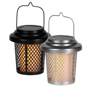 Solar Tischlampe Gartenleuchte 2 in 1 mit...