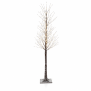 Festlicher 150 cm LED Baum mit Schneeverzierung  240 neutralweiße LEDs, 5 Meter Kabel &