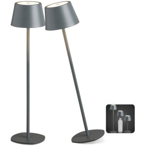 3in1 LED Tischlampe Flaschenleuchte max. 45cm hoch mit...