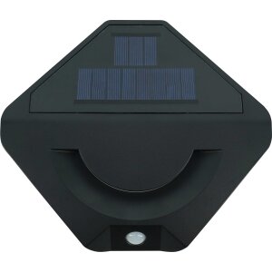 LED Wandleuchte Solar Außenbereich Dämmerungssensor 45 Auslösungen Nachtlicht Diamant