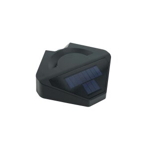 LED Wandleuchte Solar Außenbereich Dämmerungssensor 45 Auslösungen Nachtlicht Diamant