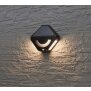 LED Wandleuchte Solar Außenbereich Dämmerungssensor 45 Auslösungen Nachtlicht Diamant