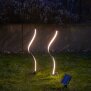 Solar LED Wegeleuchte Gartenleuchte Außenbeleuchtung warmweiß wasserdicht mit Solar Panel - twisted