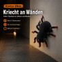 Ferngesteuerte Halloween-Spinne 360° Rotation Leuchtende Augen Bewegliche Beine Kletterfähig