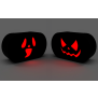 Halloween Spooky Soundbox mit gruseligen Geräuschen roten LEDs Bewegungsmelder  Akku